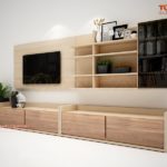 Kệ tivi gỗ công nghiệp giá rẻ – TC351